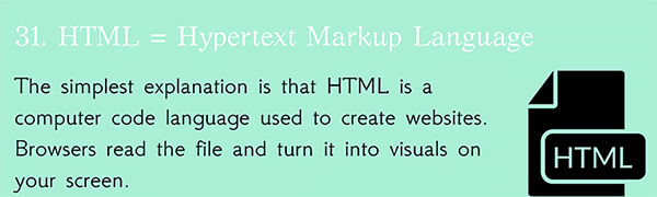 What is HTML?