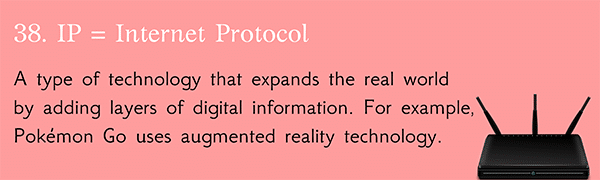 What does IP stand for?