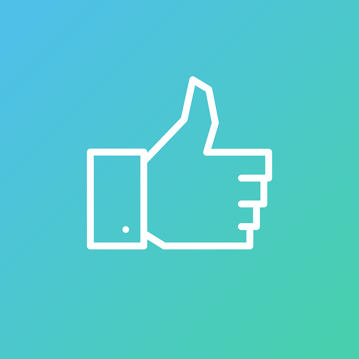 Facebook thumbs up