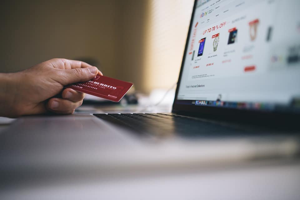 Paying for online shopping
