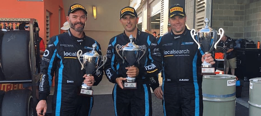 The T2 Racing Team Adam Hargraves, Daniel Jilesen, Steven Owen