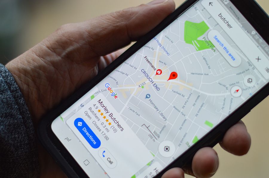 GMB profile on Google Maps