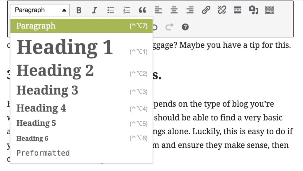 How to Change Headings in WordPress Blogs