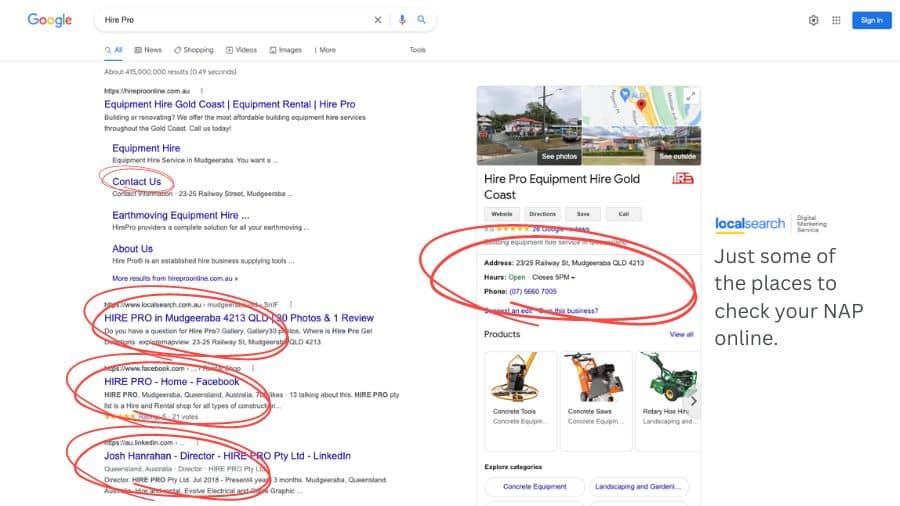 Where to Find Your Business NAP Online
